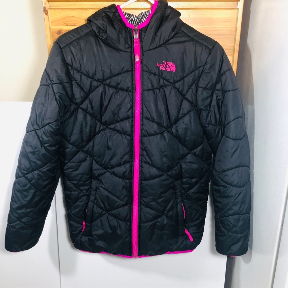 The North Face Girls Reversible Down Coat L/G